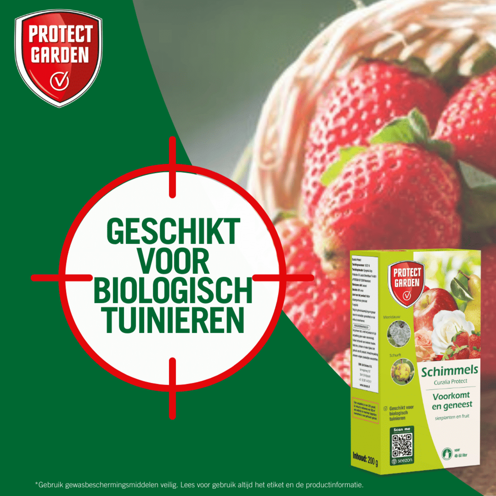 Protect Garden Microsulfo Curalia spuitzwavel 200 gram tegen schimmels op planten (voorheen Solabiol Microsulfo)