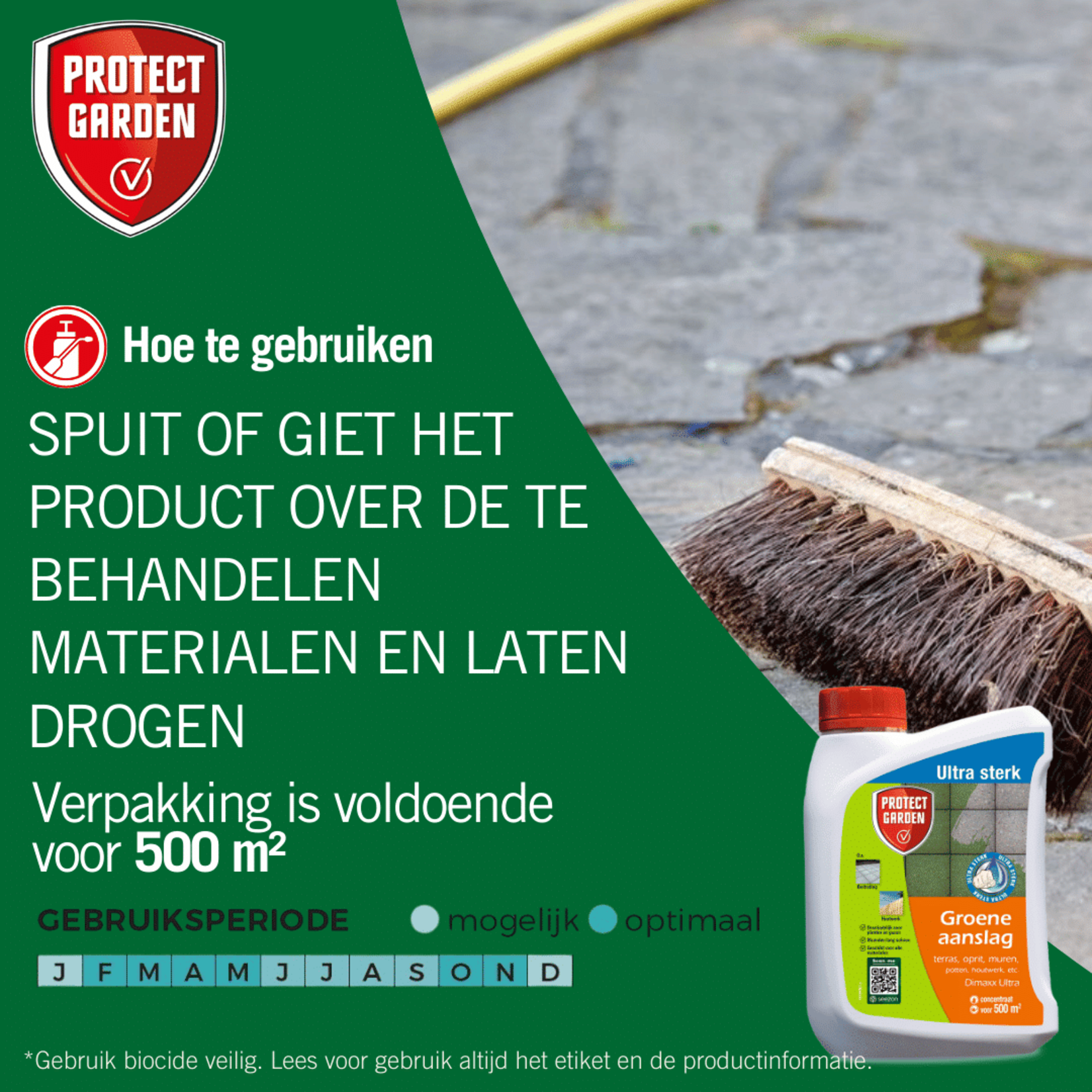 Protect Garden Dimaxx Ultra 1 Liter (concentraat) tegen groene aanslag (voorheen Dimanin Ultra)