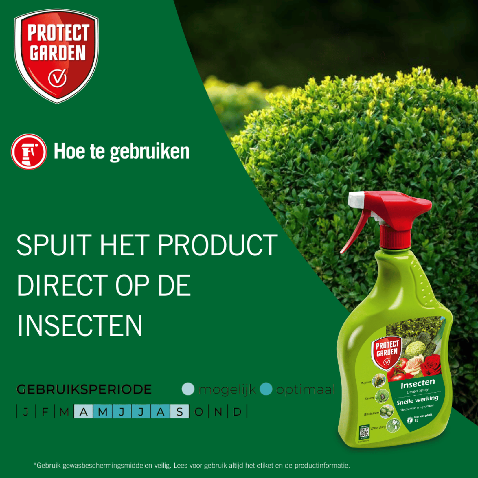 Protect Garden Desect Insectenbestrijding 1 liter Spray  (voorheen Decis)