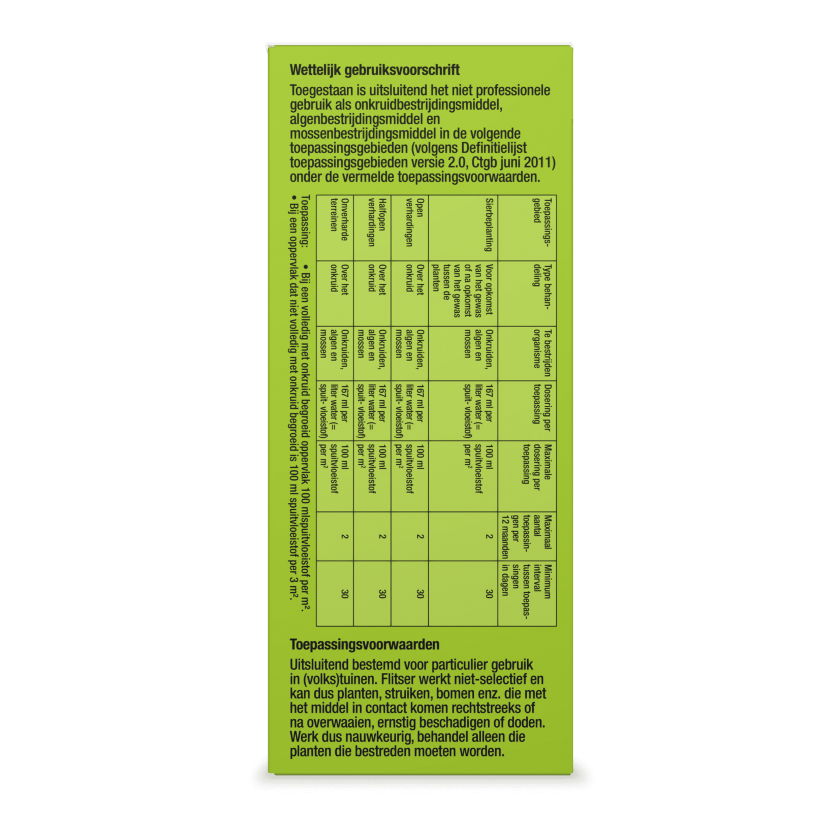 Protect Garden Flitser concentraat 255 ml tegen onkruid, groene aanslag en mos (concentraat)