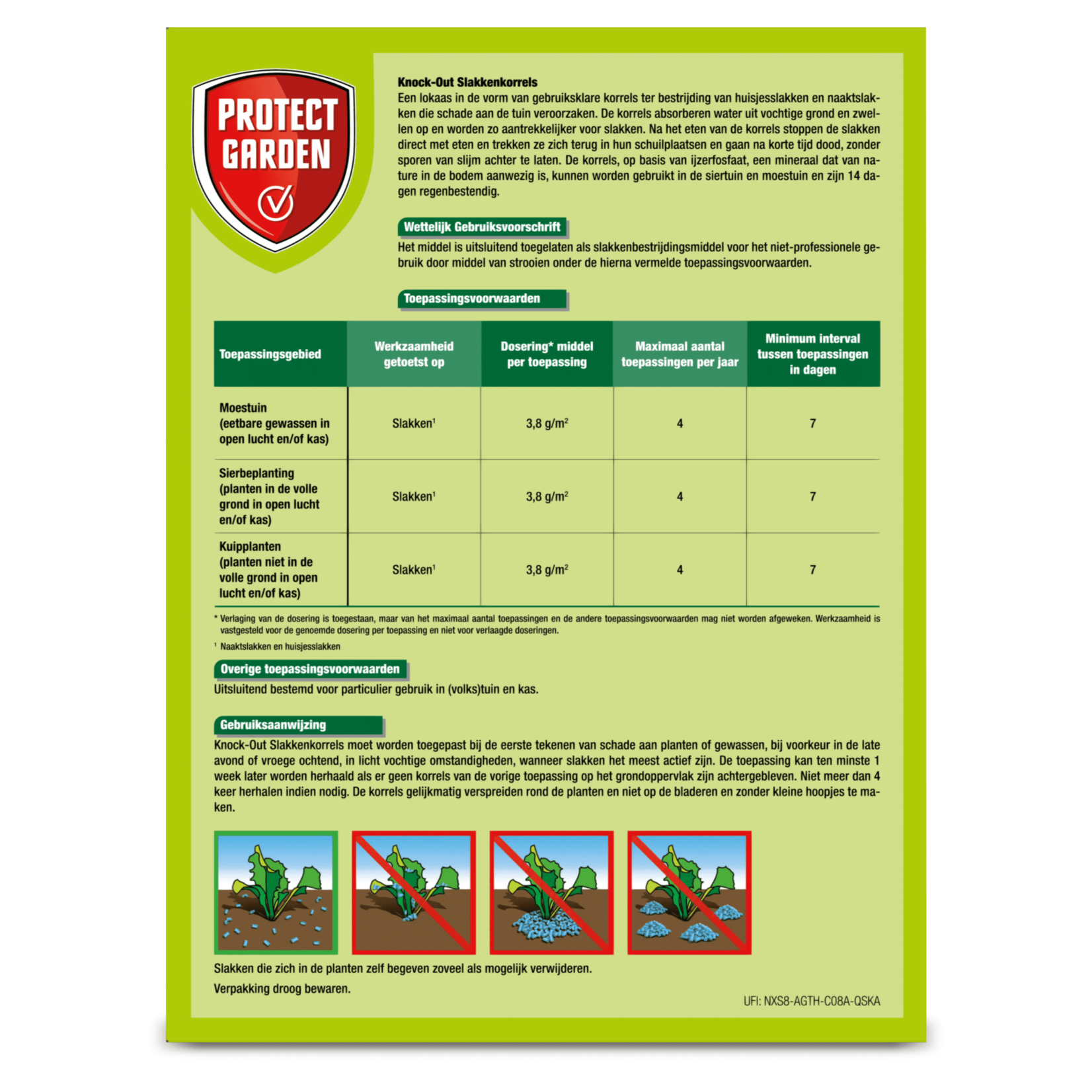 Protect Garden Knock-Out Slakkenkorrels 1 kg