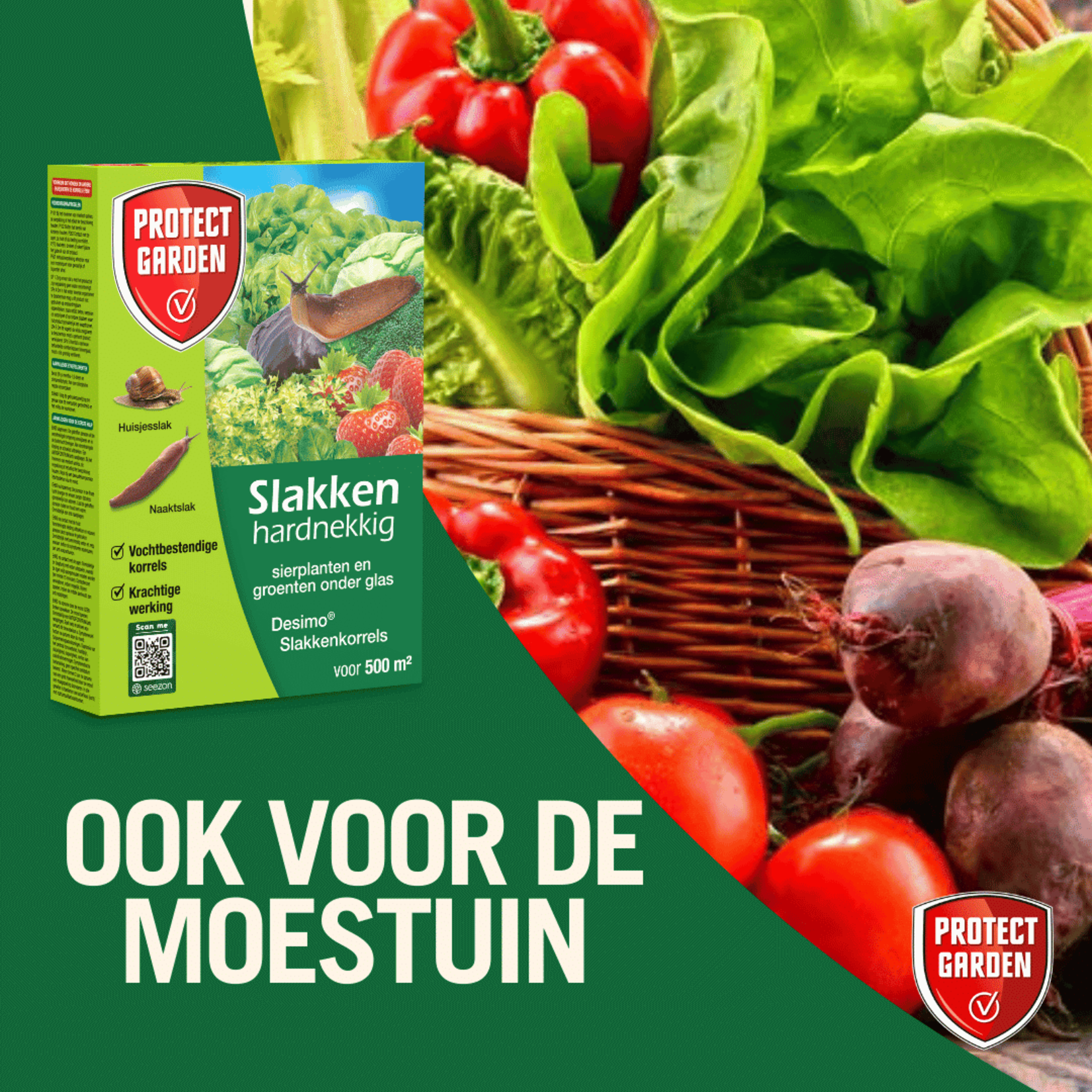 Protect Garden Desimo Duo tegen hardnekkige slakken 250 gram