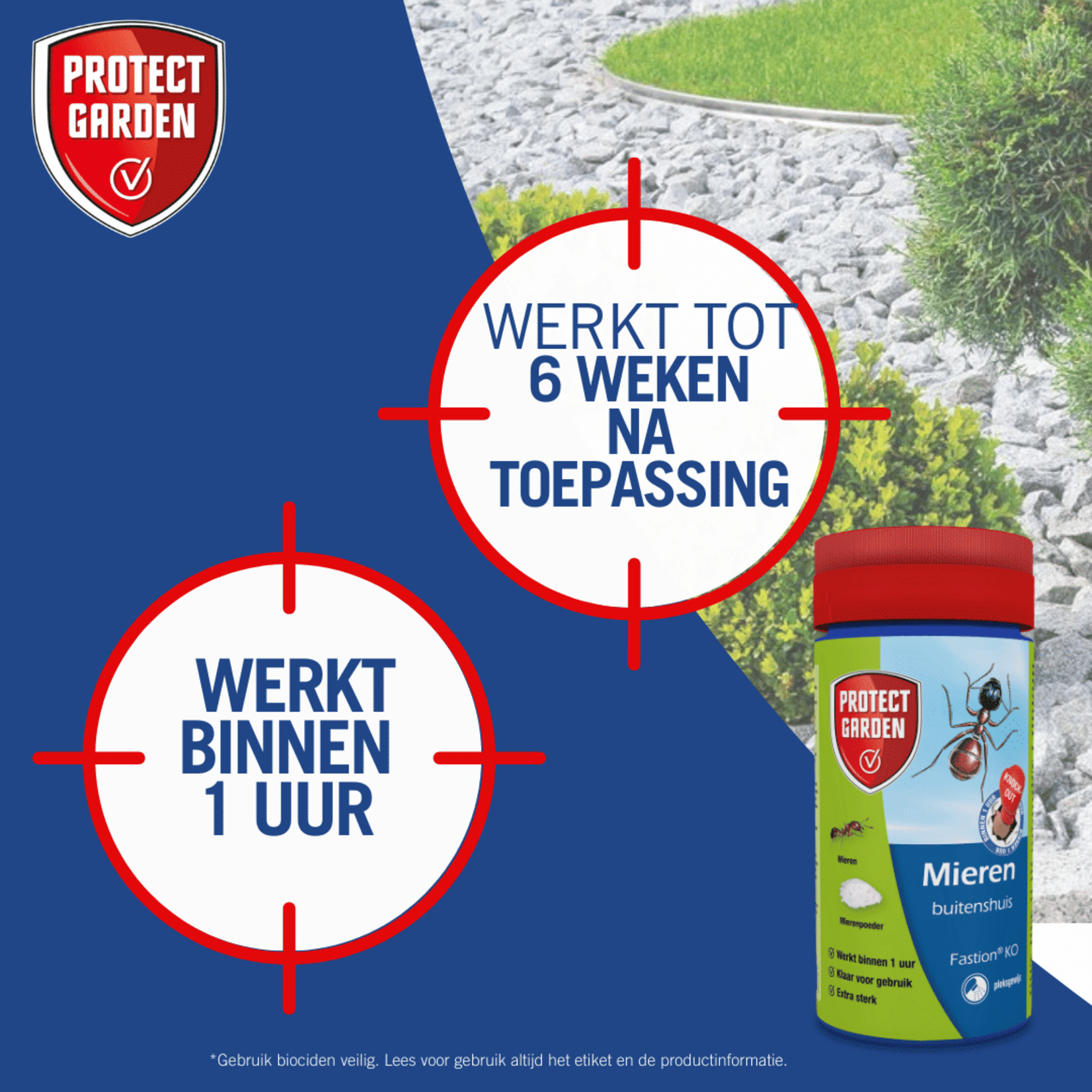 Protect Garden Fastion KO Mierenpoeder 250 gram