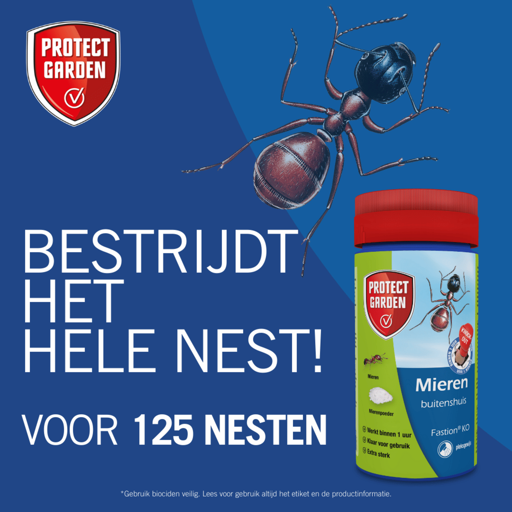 Protect Garden Fastion KO Mierenpoeder 250 gram