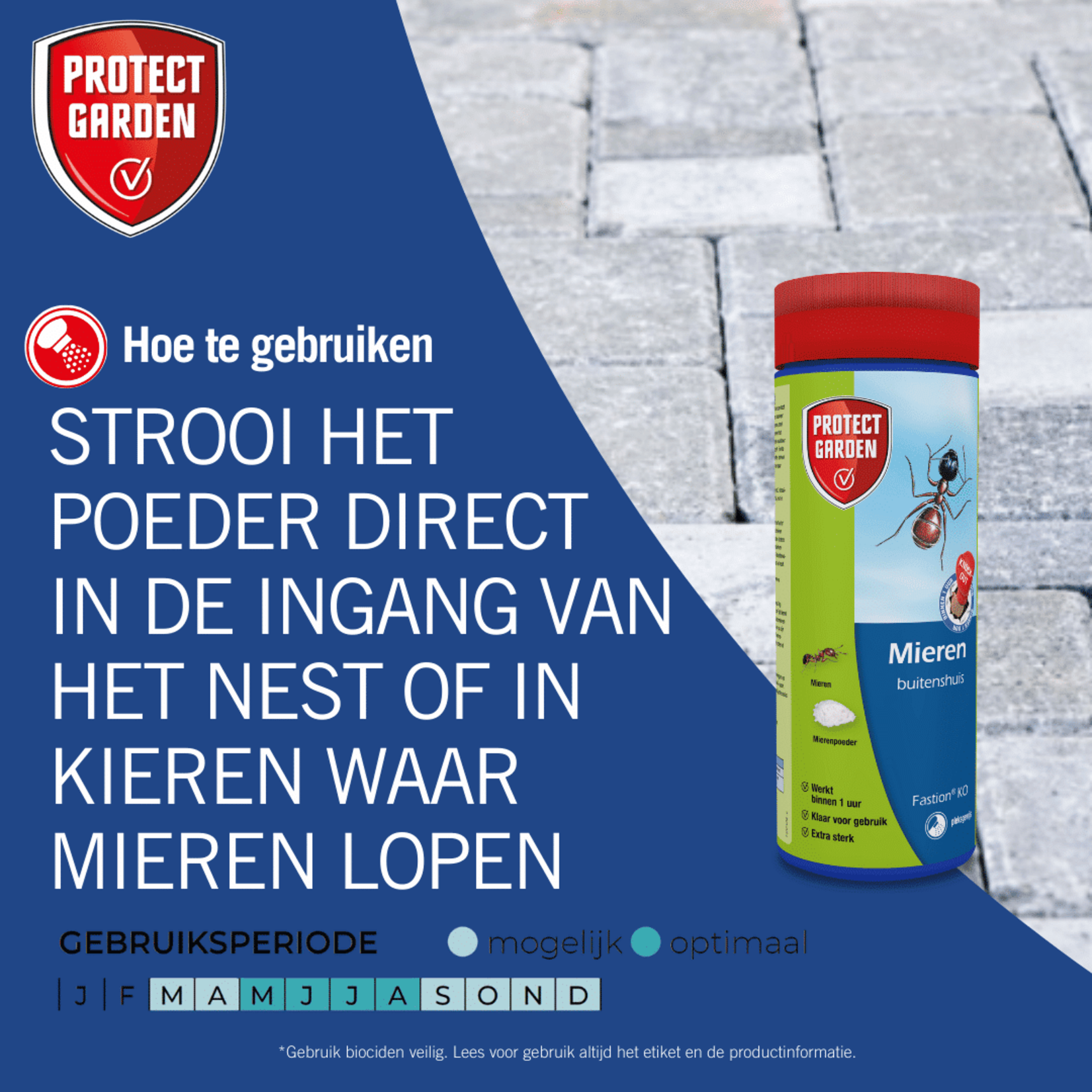 Protect Garden Fastion KO Mierenpoeder 400 gram