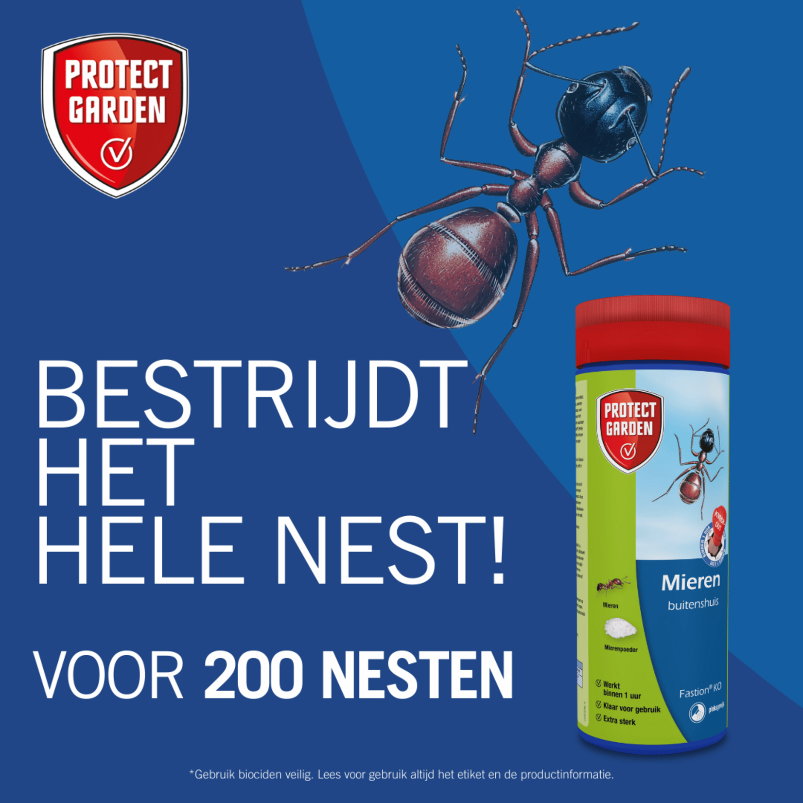 Protect Garden Fastion KO Mierenpoeder 400 gram