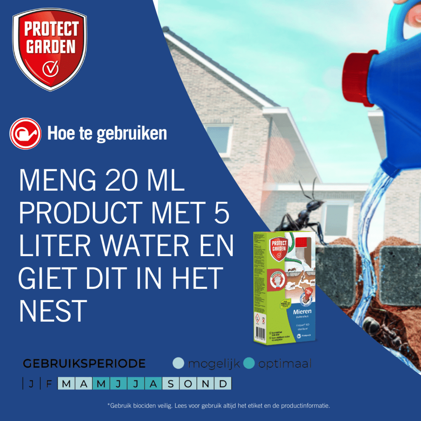 Protect Garden Fastion KO Vloeibaar 250ml tegen mieren (voorheen Baythion KO vloeibaar)