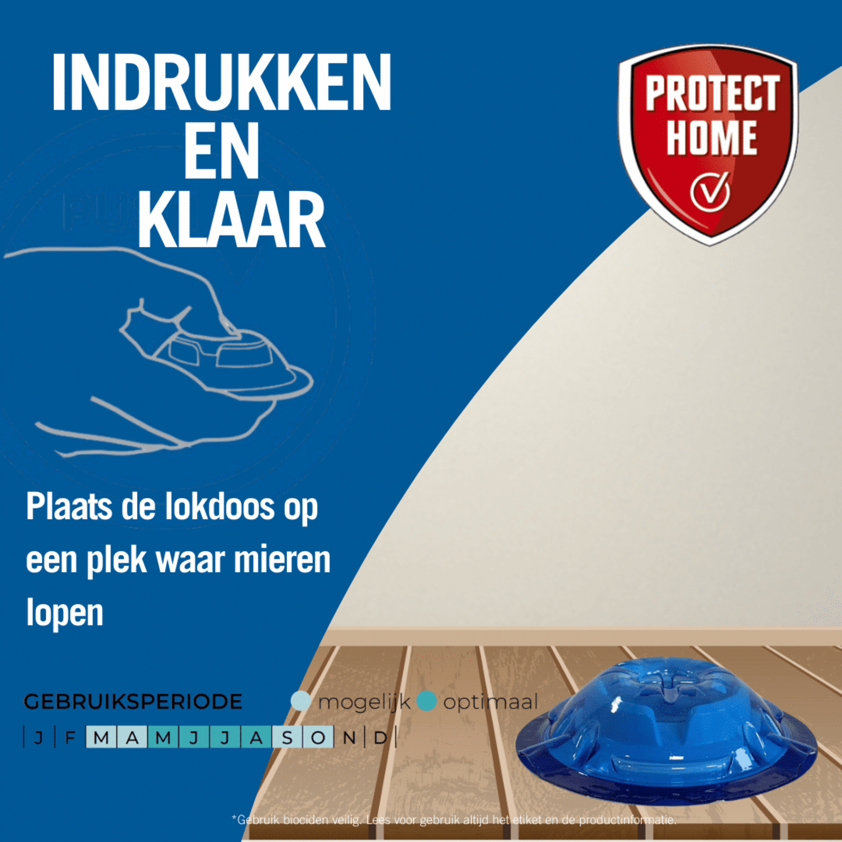 Protect Home Piron pushbox 2 stuks tegen mieren