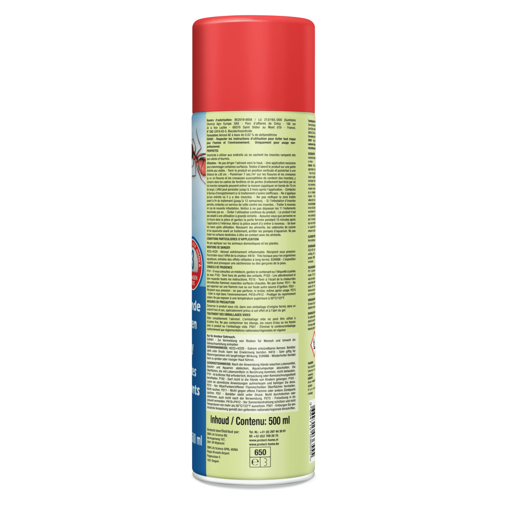 Protect Home Kruipende insectenspray 500 ml