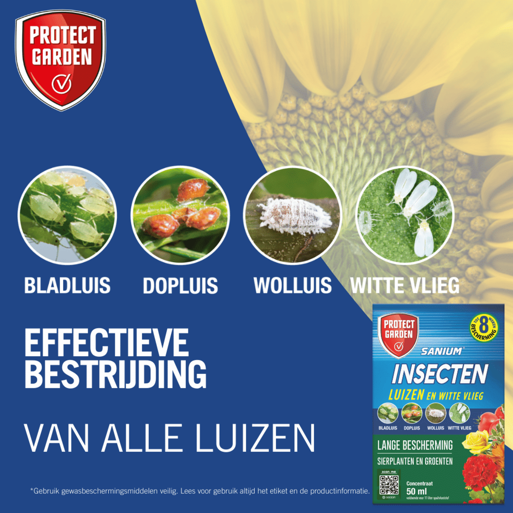 Protect Garden Sanium (concentraat) 50 ml tegen bladinsecten