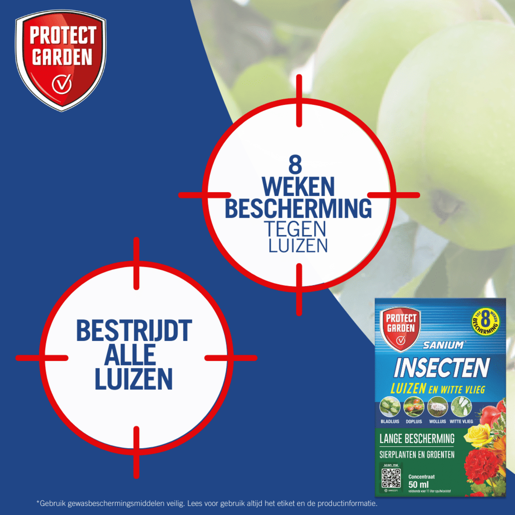 Protect Garden Sanium (concentraat) 50 ml tegen bladinsecten