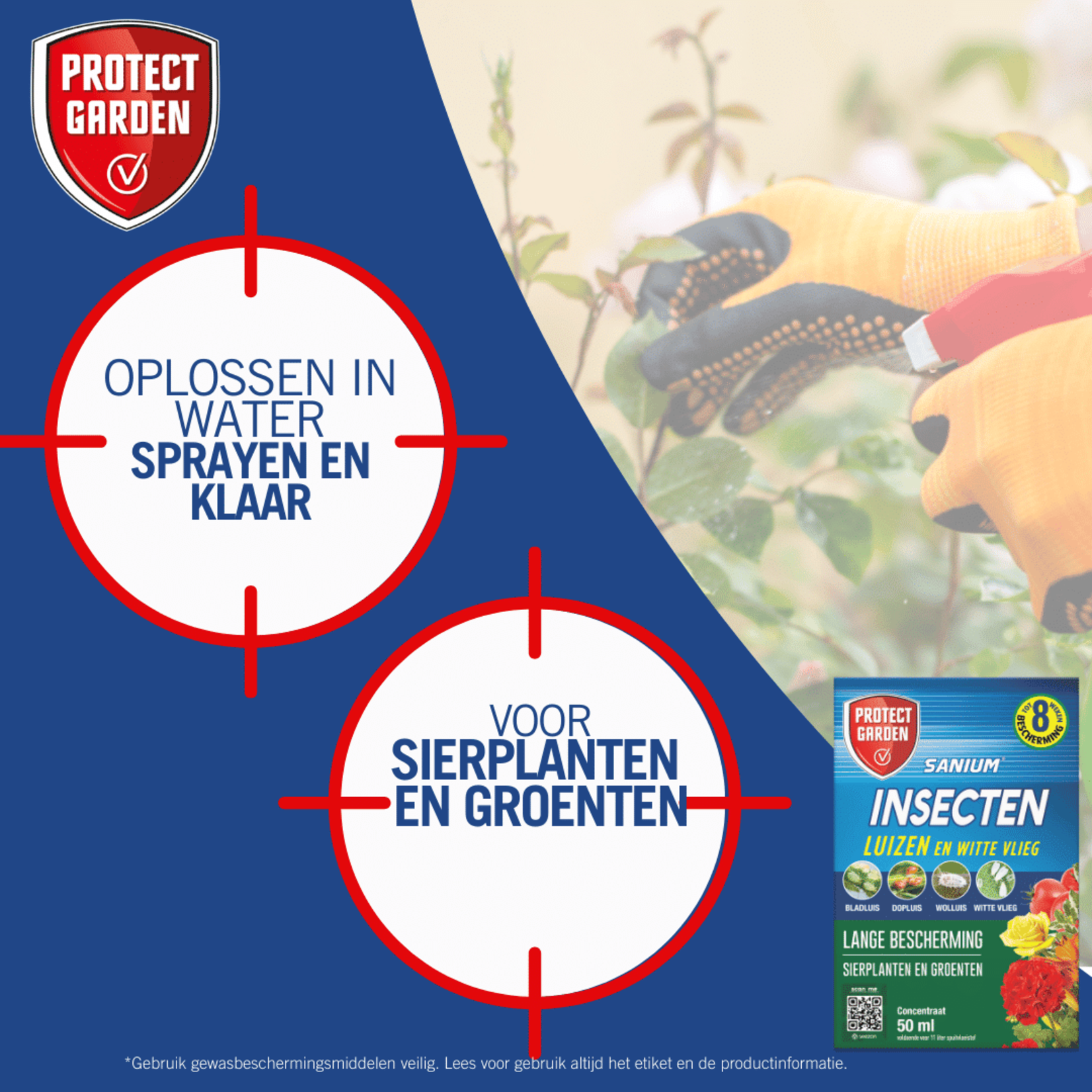 Protect Garden Sanium (concentraat) 50 ml tegen bladinsecten