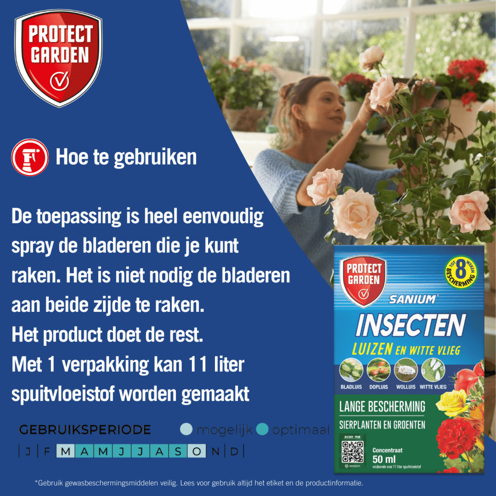 Protect Garden Sanium (concentraat) 50 ml tegen bladinsecten