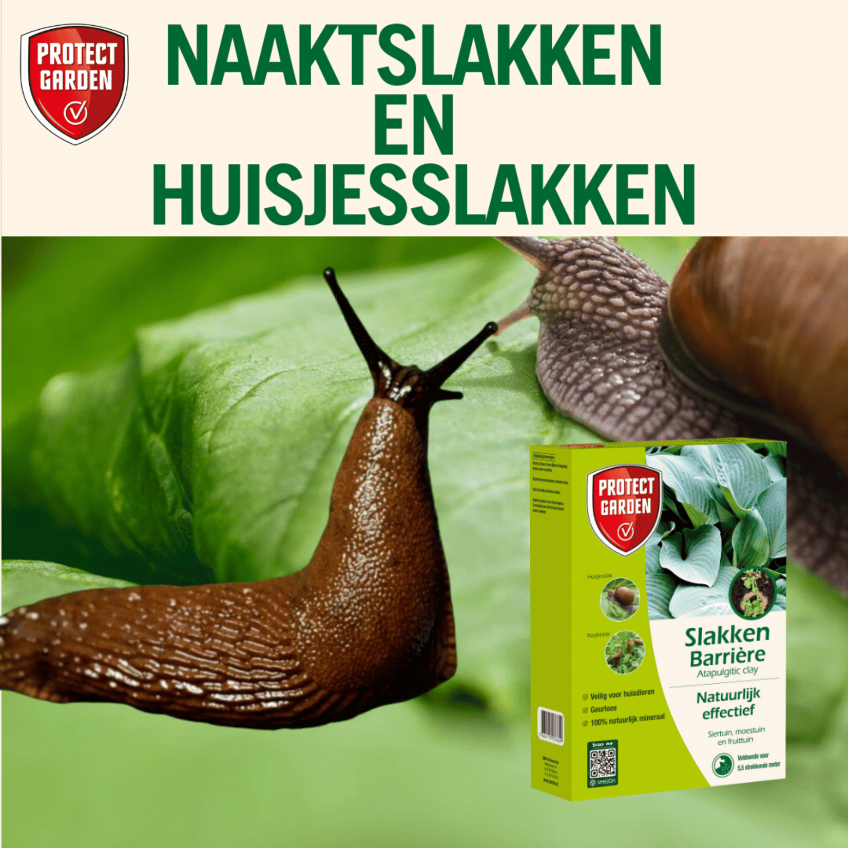 Protect Garden Slakken Barrière Atapulgitic Clay 1,5 kg (voorheen Solabiol)