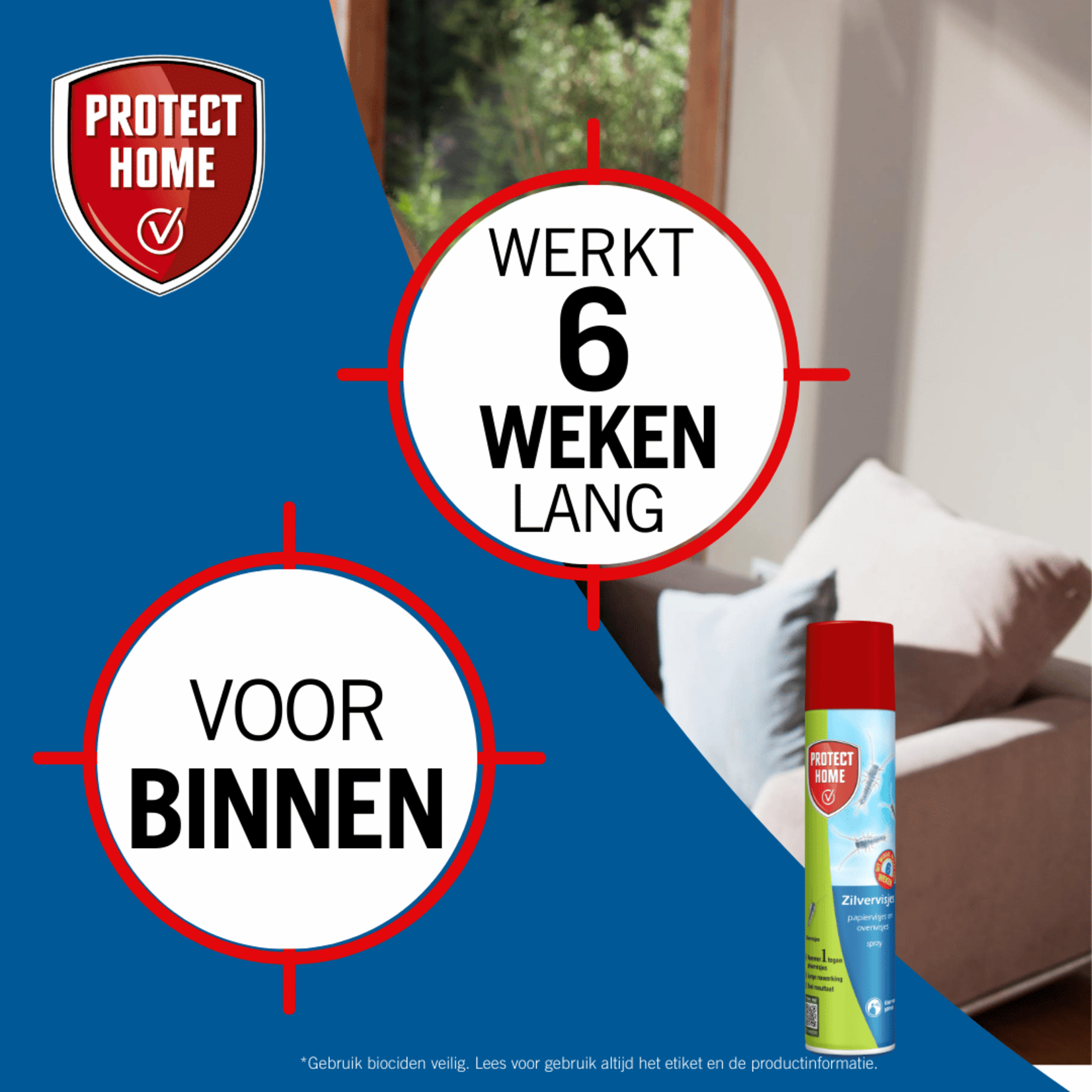Protect Home Zilvervisjesspray 400 ml