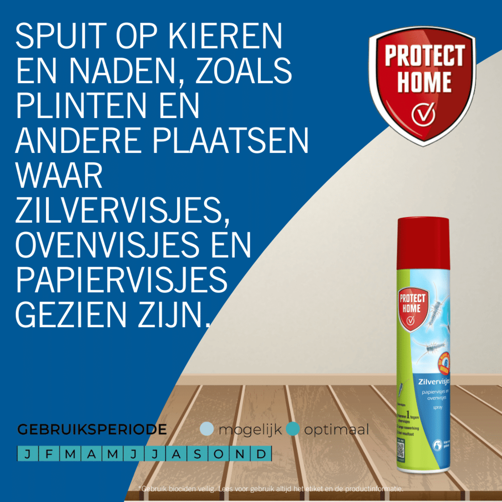 Protect Home Zilvervisjesspray 400 ml