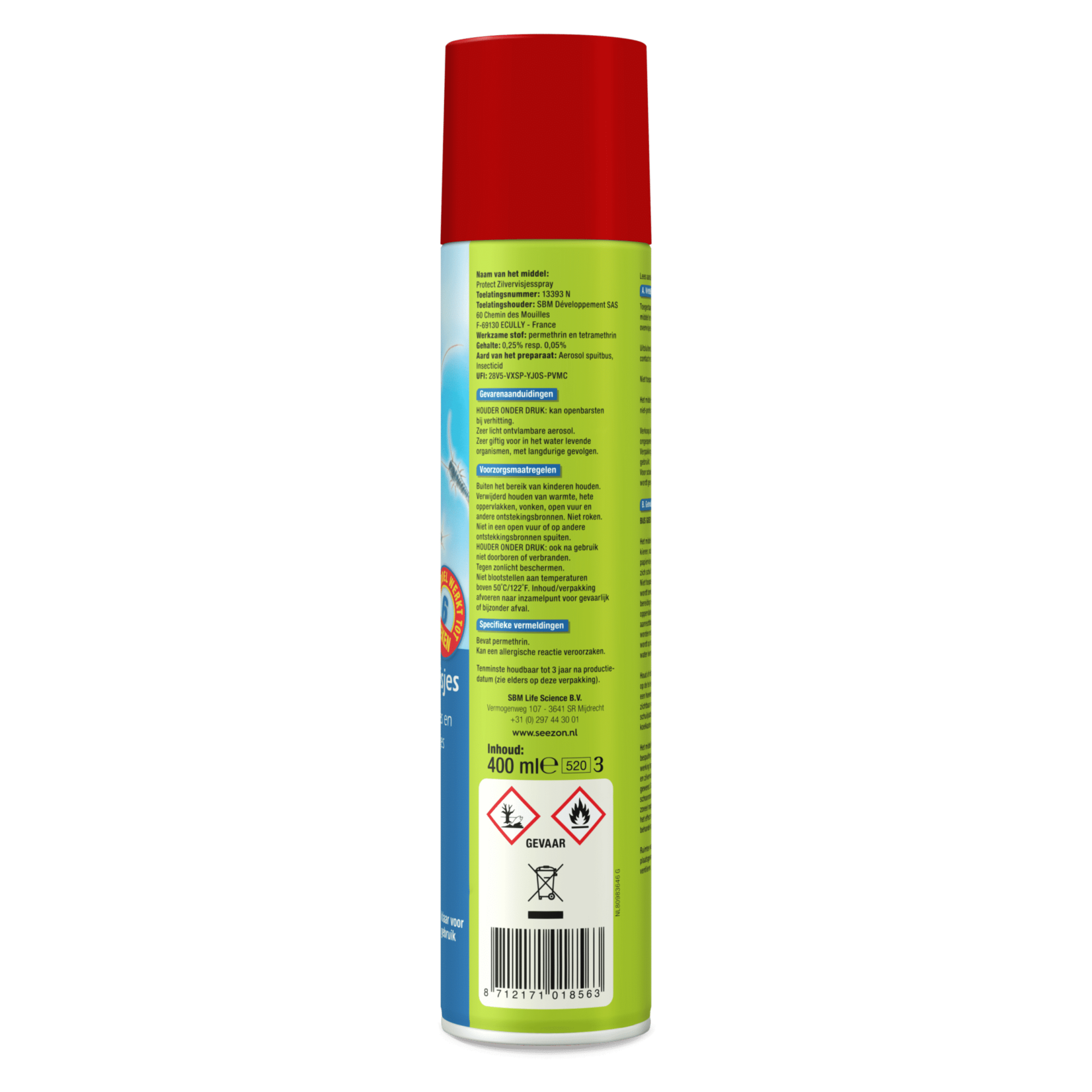 Protect Home Zilvervisjesspray 400 ml