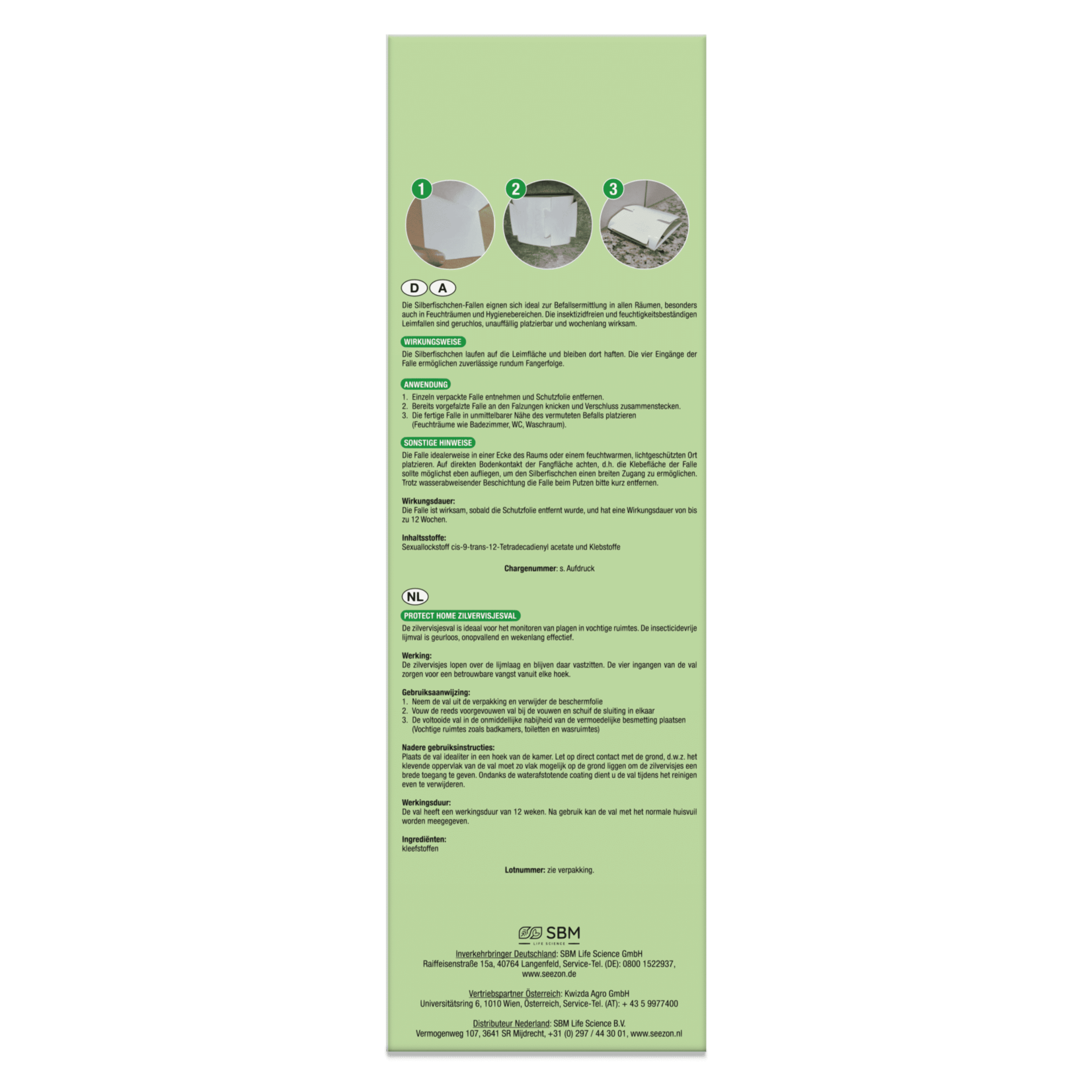 Protect Home Zilvervisjesval 2 stuks