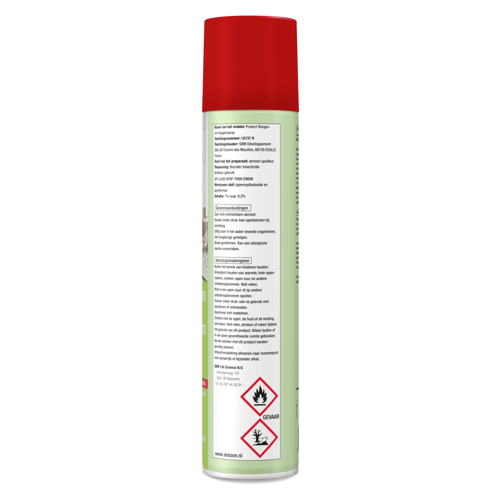 Protect Home Vliegen- en Muggenspray 400 ml (voorheen Solabiol)