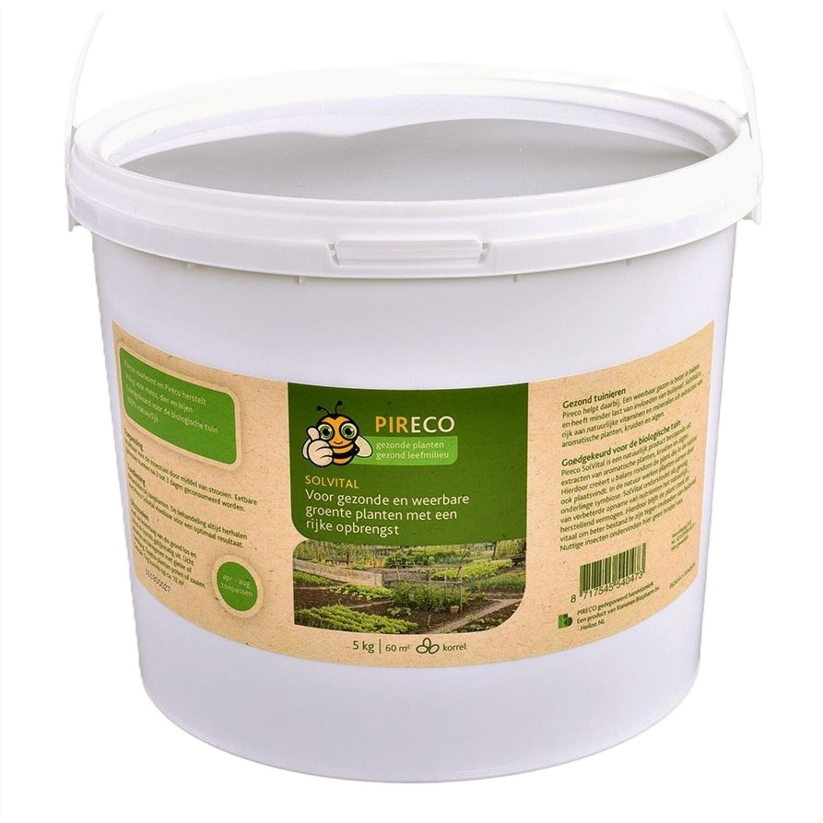 Pireco SolVital Korrels 5000 gram (60 m²) (voorheen Pireco Bodemschimmels)