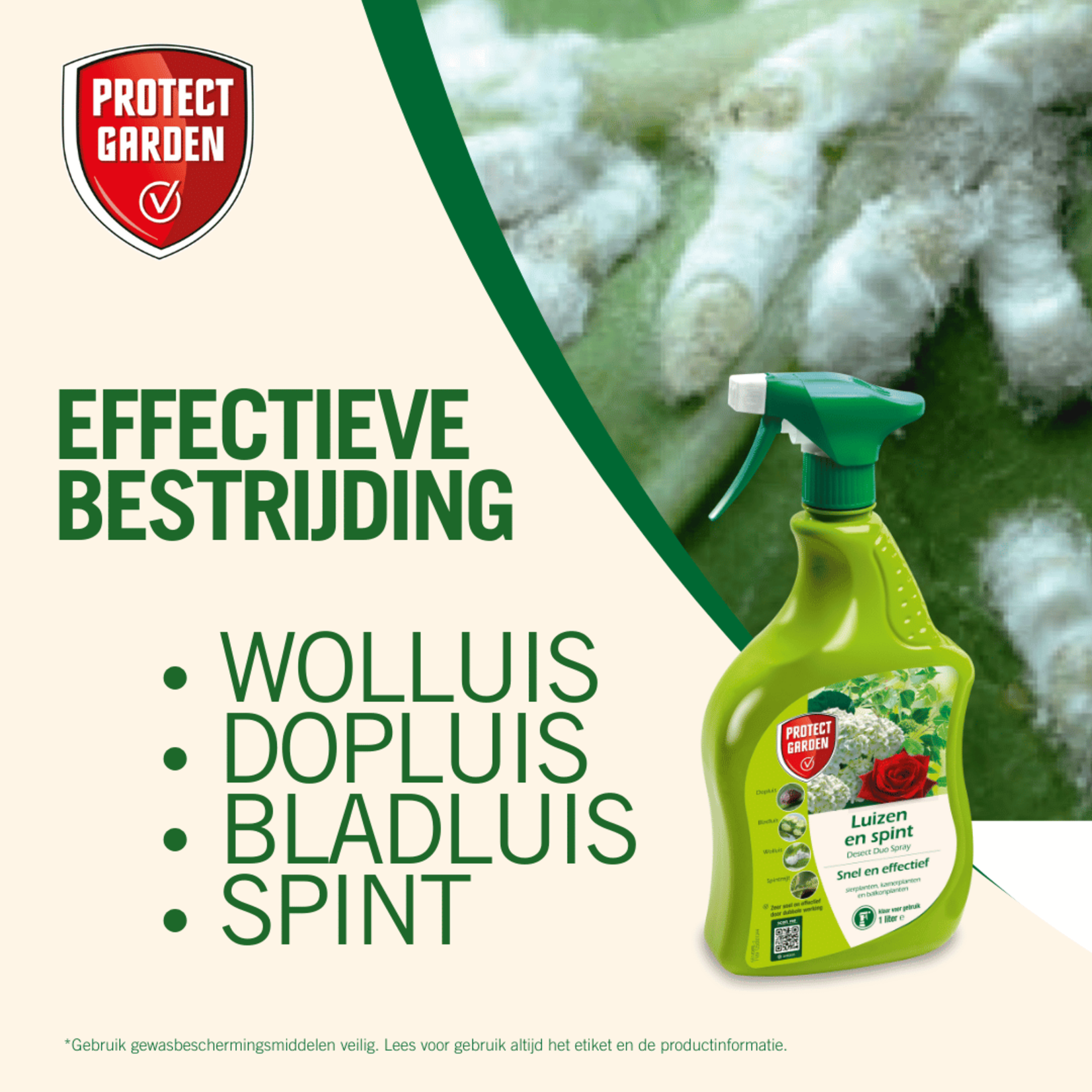 Protect Garden Desect Duo spray Insectenmiddel 1 liter (gebruiksklaar) (voorheen Solabiol)