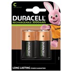 Duracell Batterijen oplaadbaar type C (2 stuks)