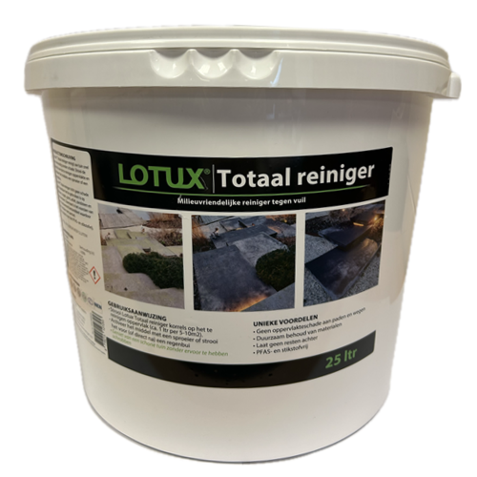 Lotux Totaal Reiniger korrels 25 liter