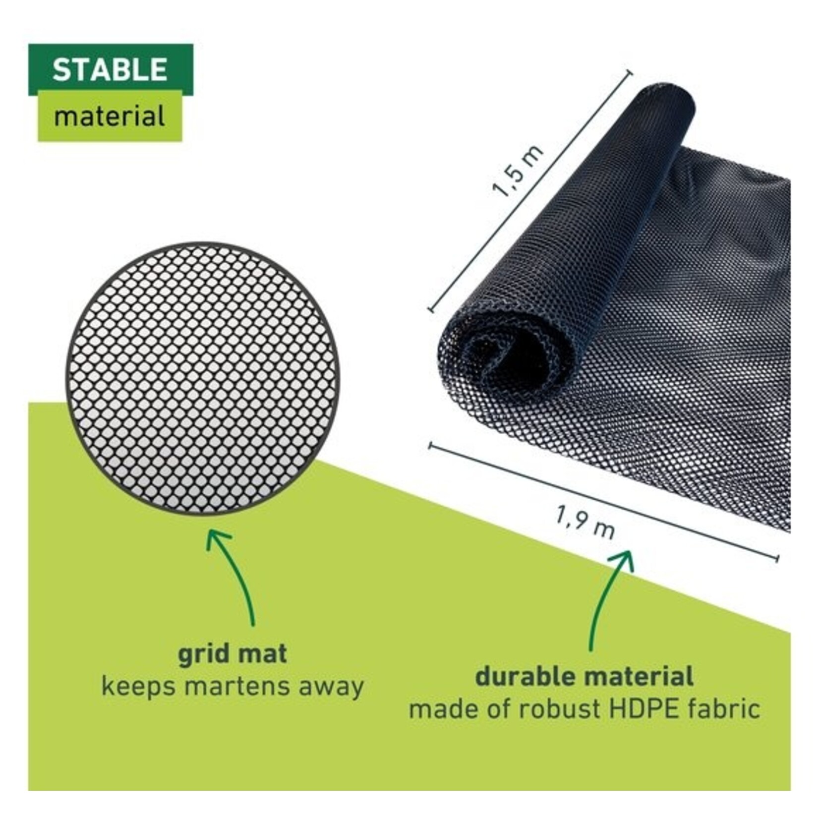 Windhager No More Bite marterwerende vloermat voor auto's