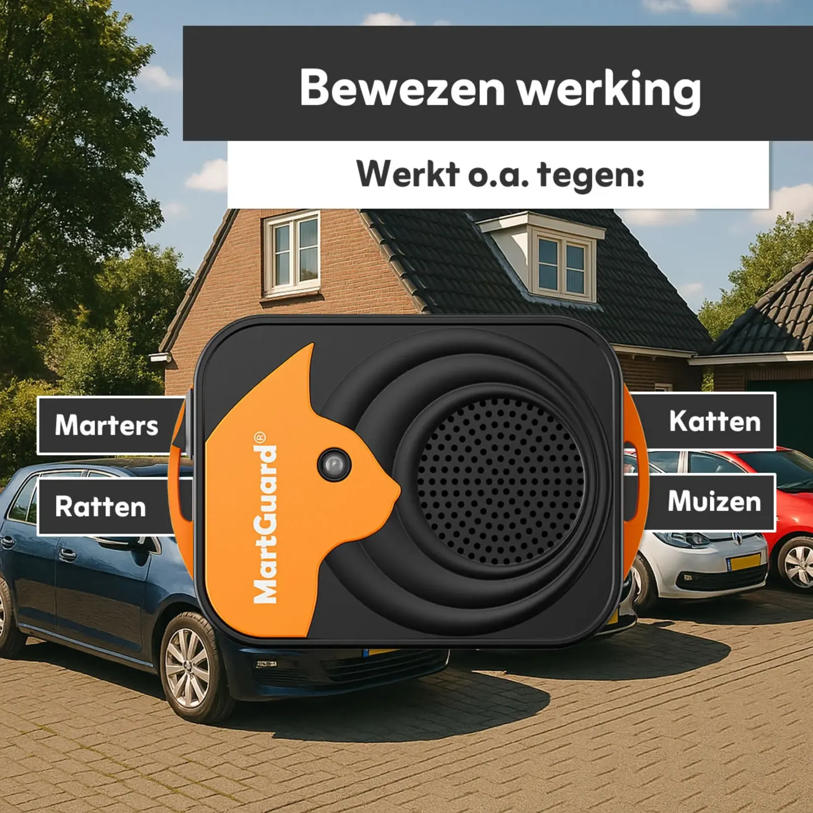 MartGuard® Car Secure Pro marterverjager auto 12 V