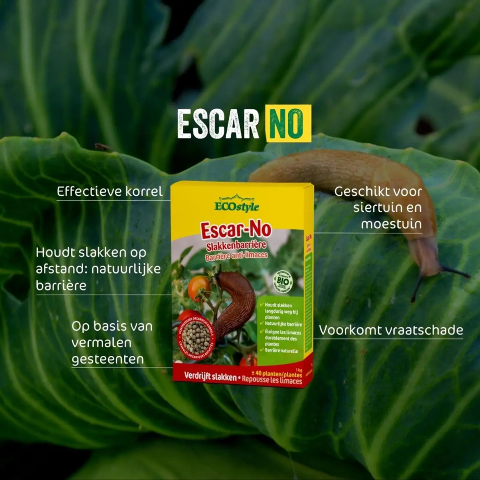 ECOstyle Escar-No Slakkenbarrière 1 kg