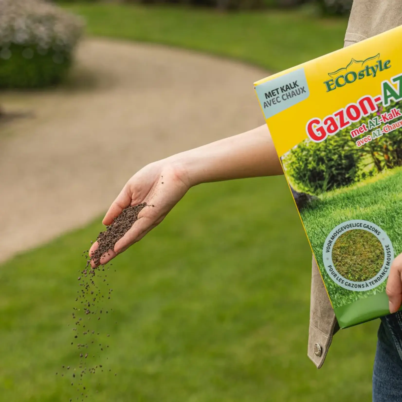 ECOstyle Gazon AZ+ met AZ kalk 4.5 kg (50 m²)