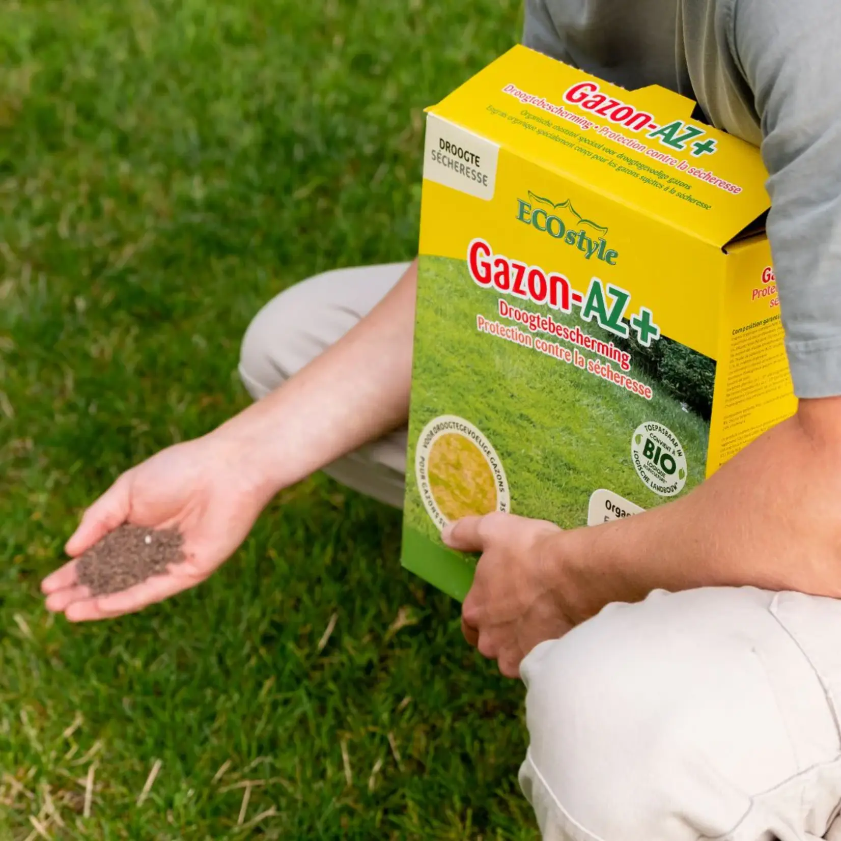 ECOstyle Gazon AZ+ droogtebescherming 18 kg (240 m²)