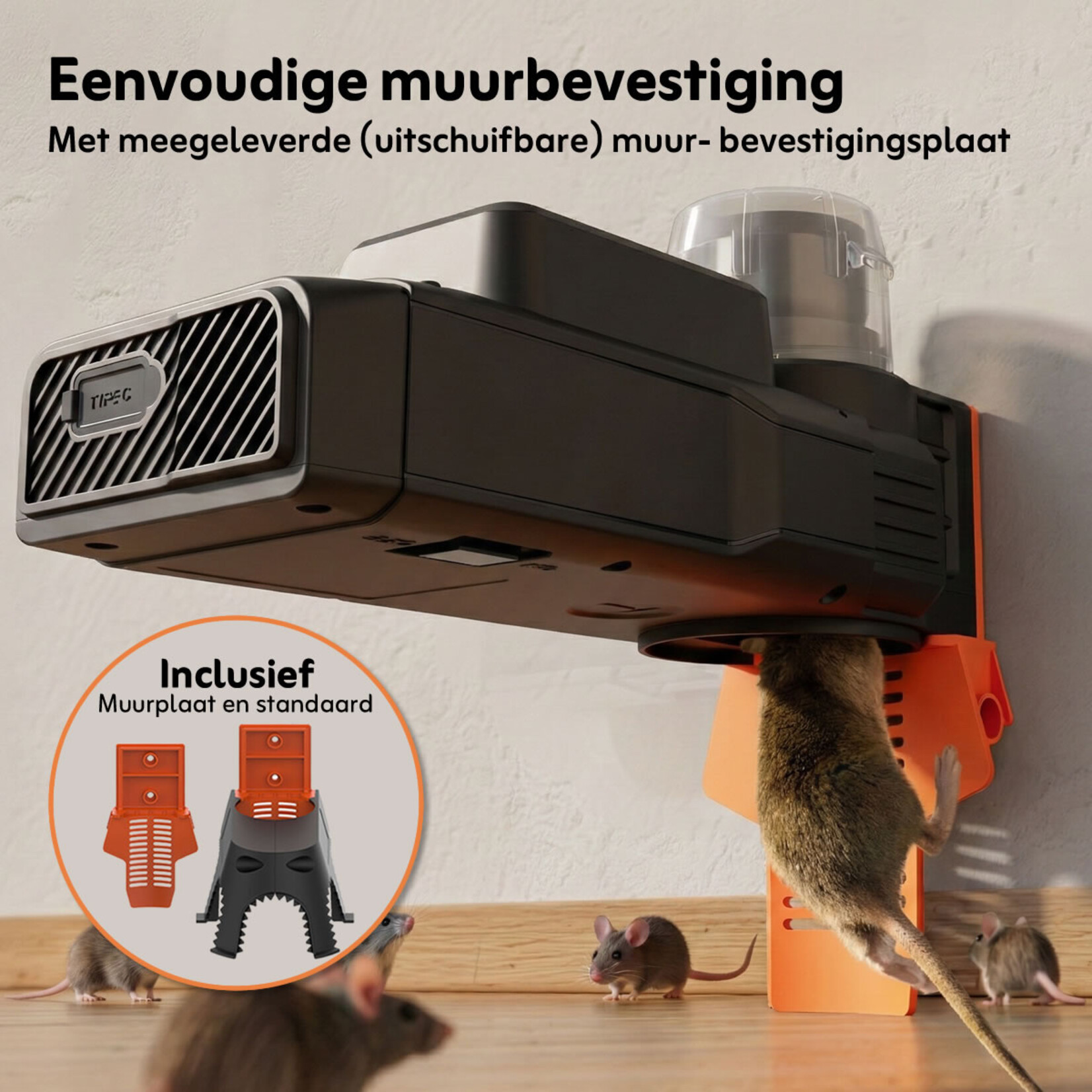 MouzzGuard® Thanos - Automatische Ratten- & Muizenval MK47