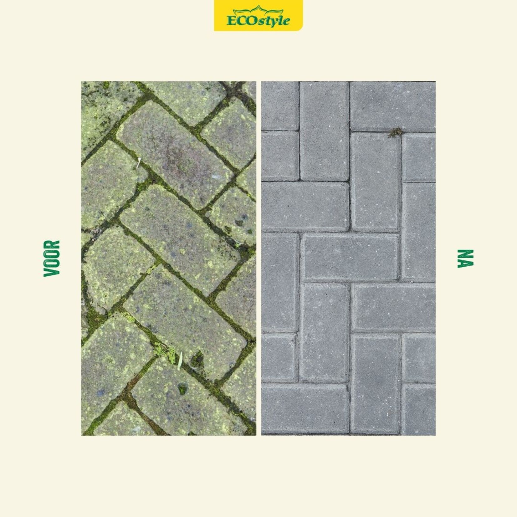 ECOstyle Groene aanslag verwijderaar gebruiksklaar 5 ltr (50 m²)