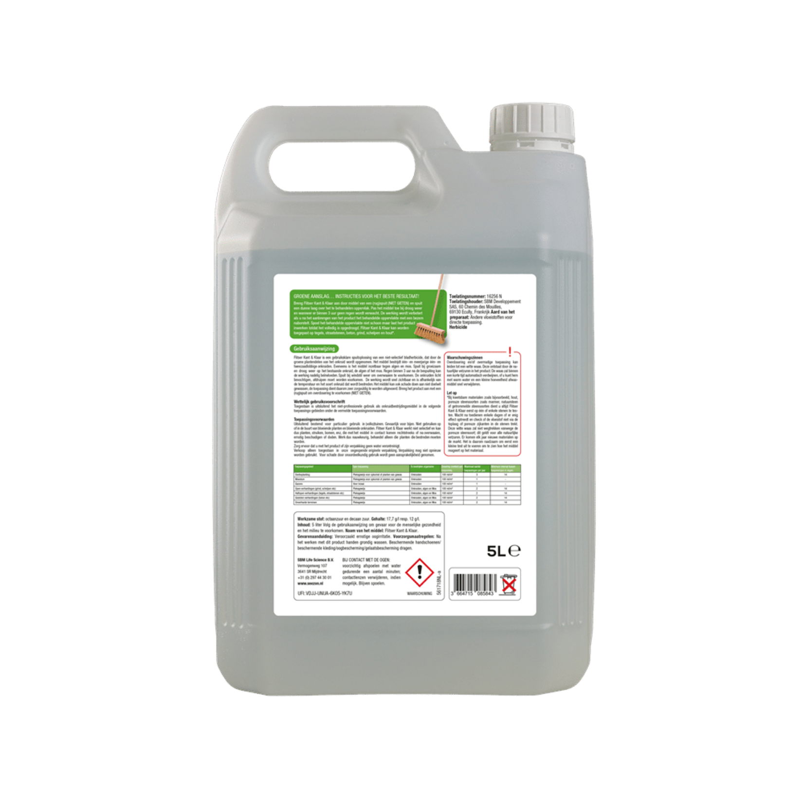 Protect Garden Flitser tegen groene aanslag (5 Liter gebruiksklaar)