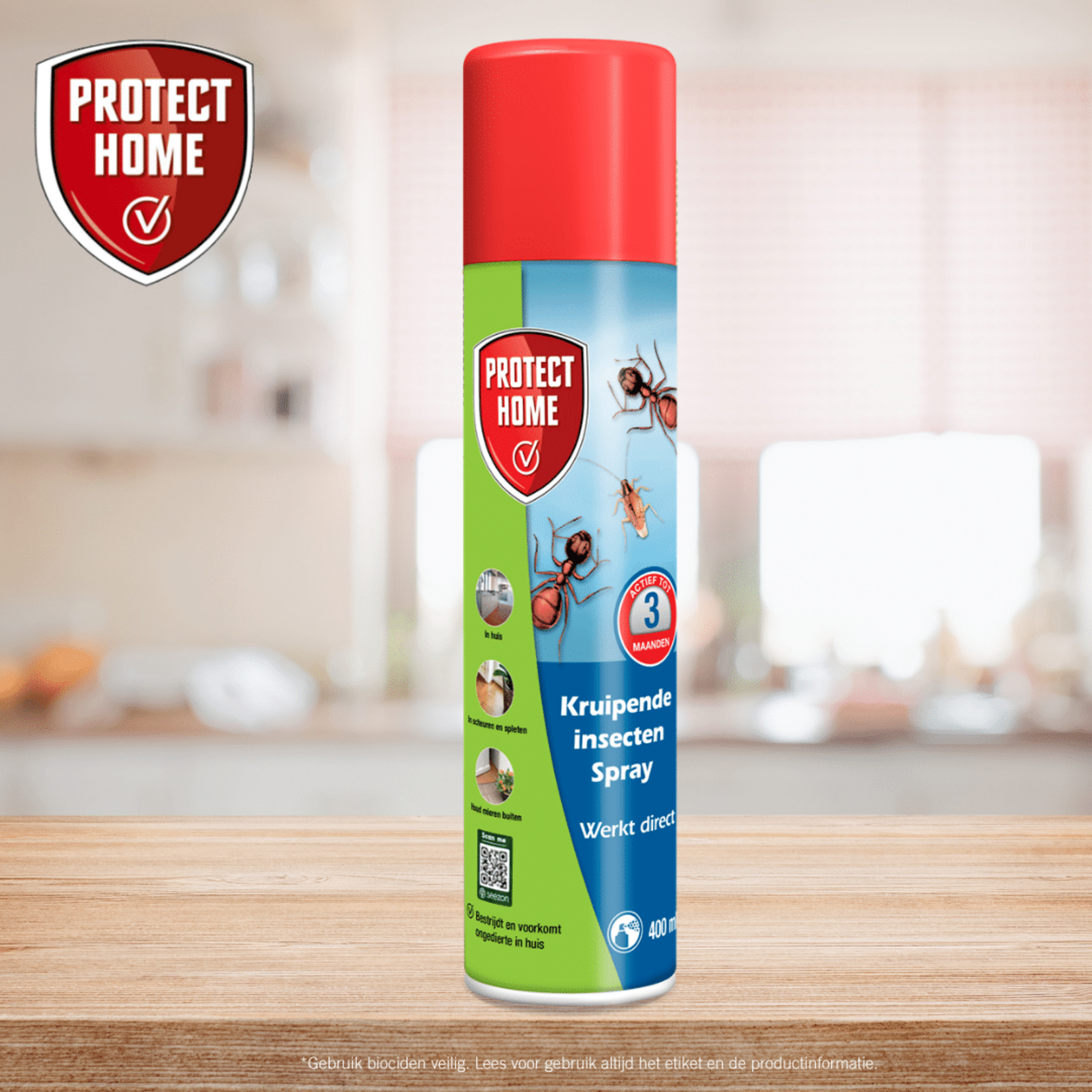 Protect Home Kruipende insectenspray 400 ml