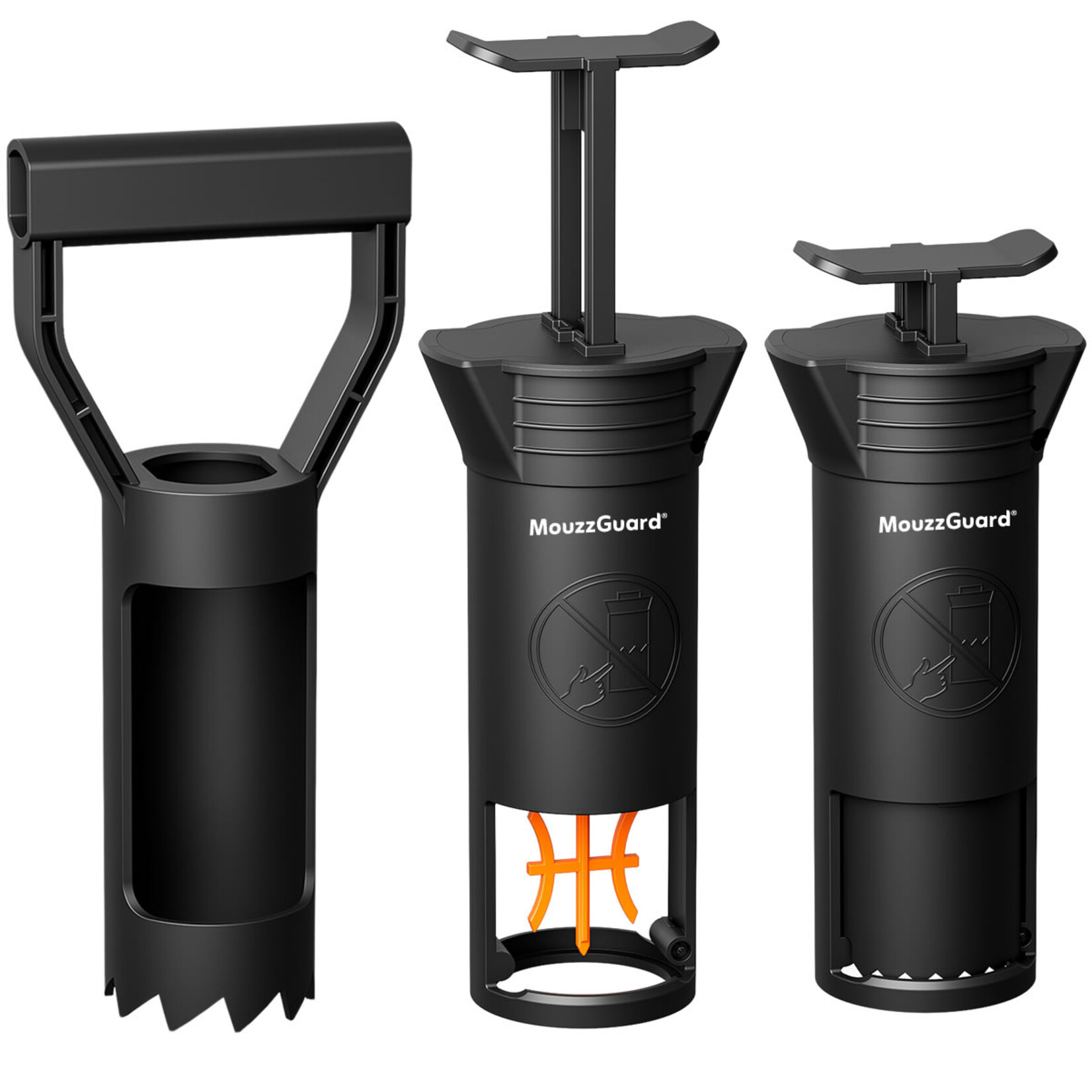 MouzzGuard® Woelmuizenval Set - 2 vallen + gangperforator