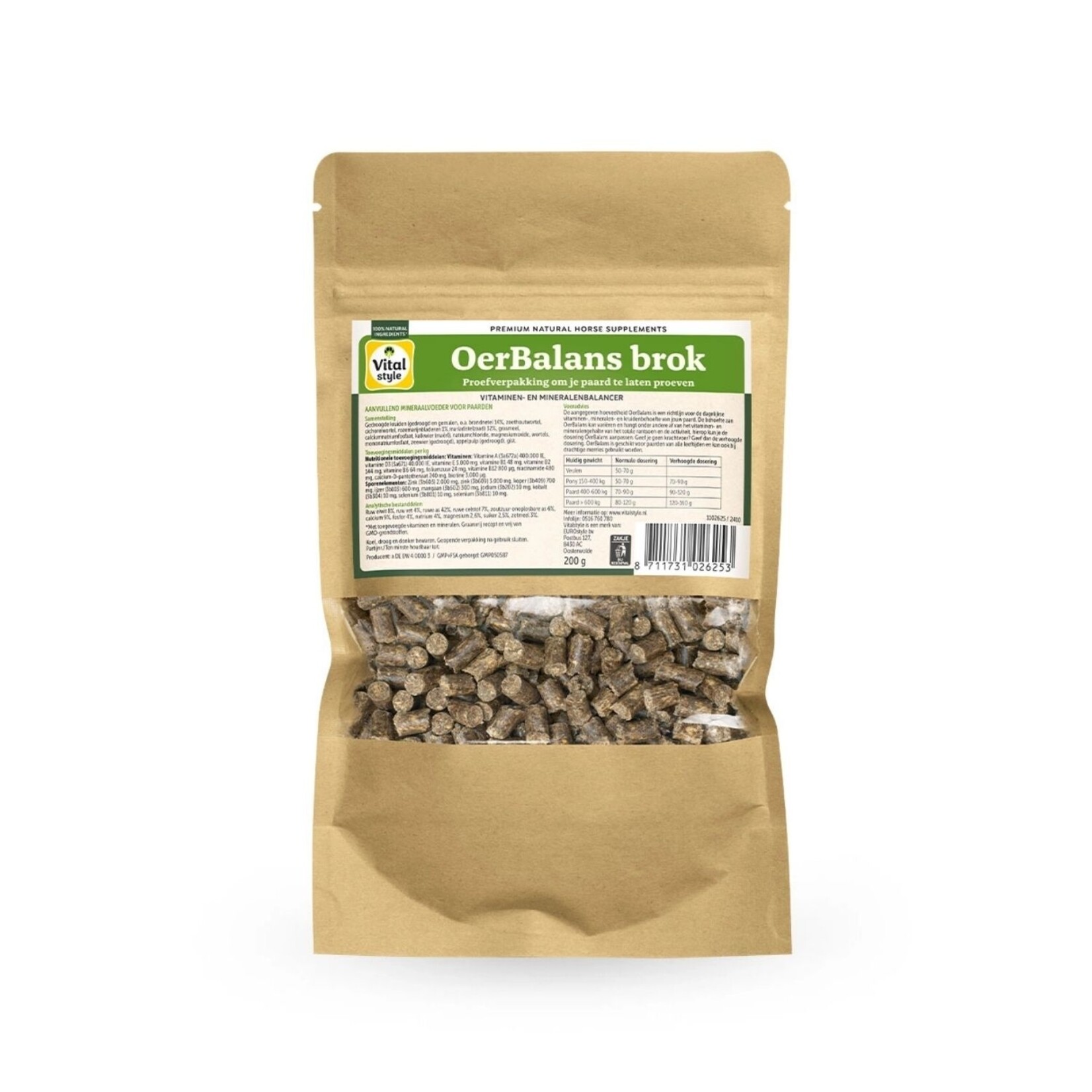 VITALstyle OerBalans brokken proefzakje 200 gram
