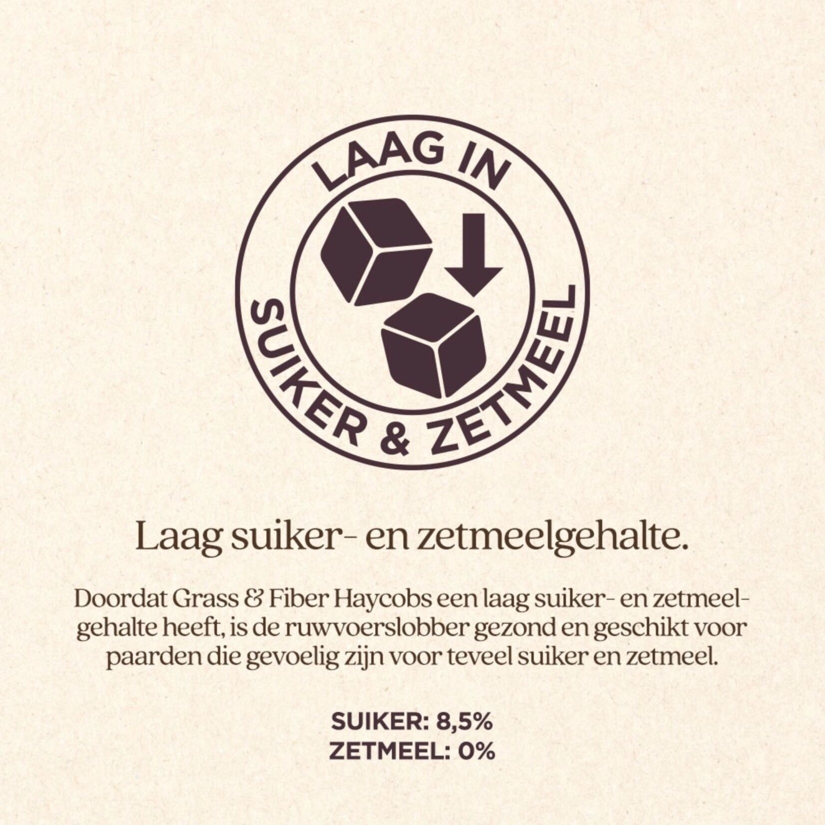 VITALstyle Grass & Fiber Haycobs 15 kg - ruwvoerslobber