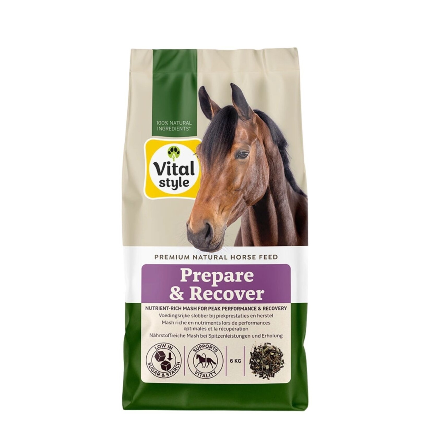 VITALstyle Prepare & Recover 6 kg - voedzame slobber