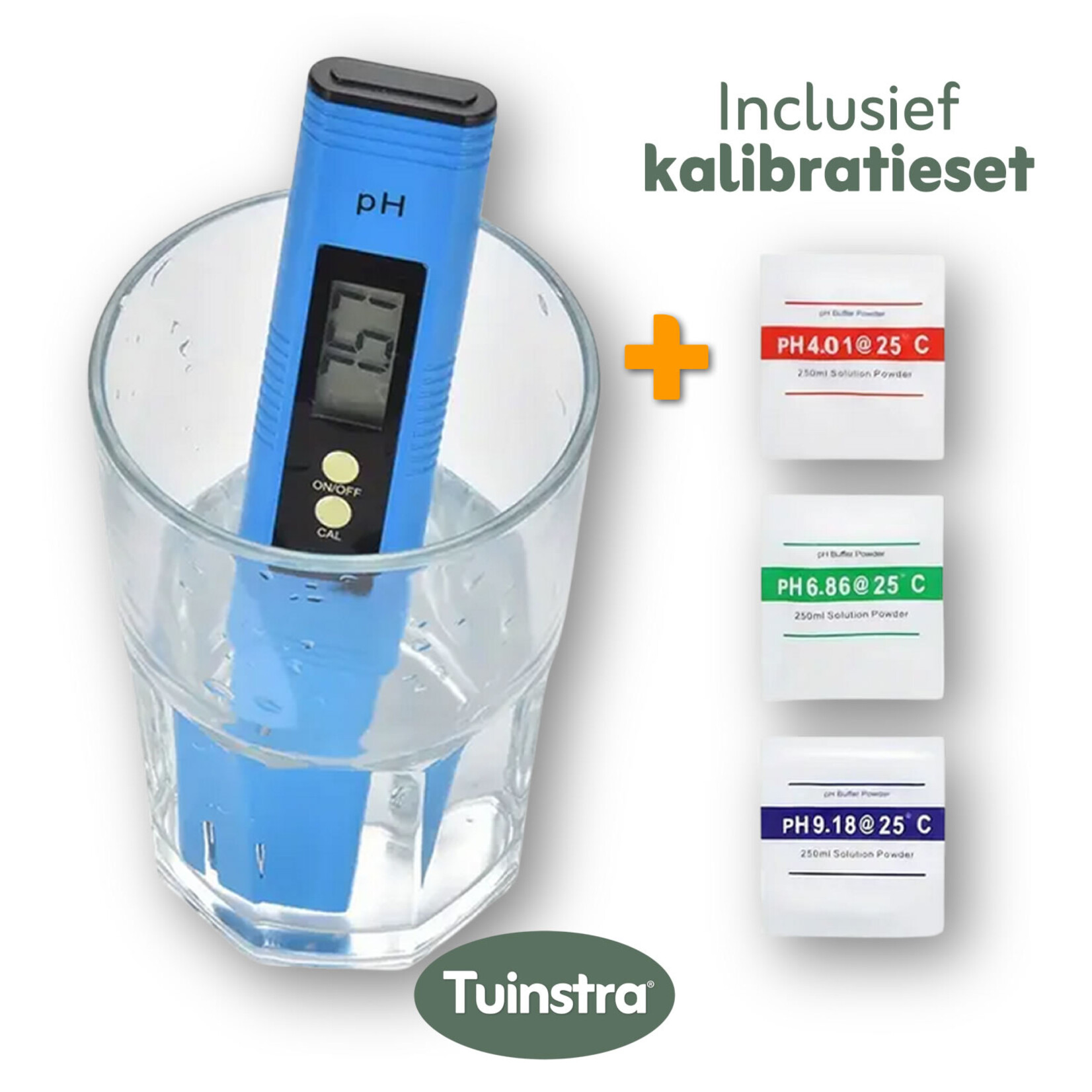 Tuinstra  digitale pH test voor tuingrond