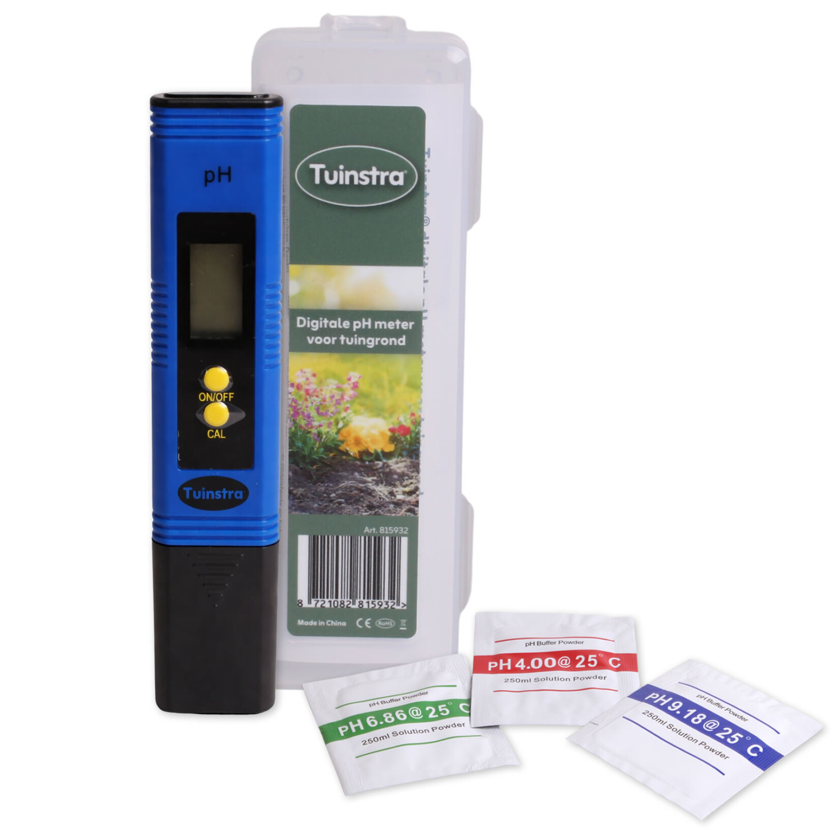 Tuinstra  digitale pH test voor tuingrond