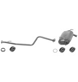 Edex Complete uitlaat Einddemper + Middendemper Suzuki Jimny 1.3i Edex Complete uitlaat Einddemper + Middendemper Suzuki Jimny 1.3i