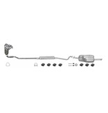 European Exhaust and Catalyst Complete uitlaat met katalysator Opel Astra G 1.4 - 1.6