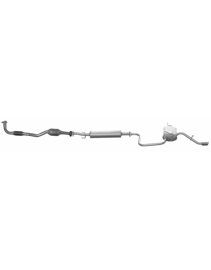 European Exhaust and Catalyst Complete uitlaat + katalysator Daewoo Matiz 0.8