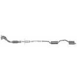 European Exhaust and Catalyst Uitlaatset + katalysator Ford Focus 1.6