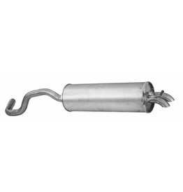 European Exhaust and Catalyst Uitlaat, Einddemper Volkswagen New Beetle, Golf IV, Audi A3, Seat Leon