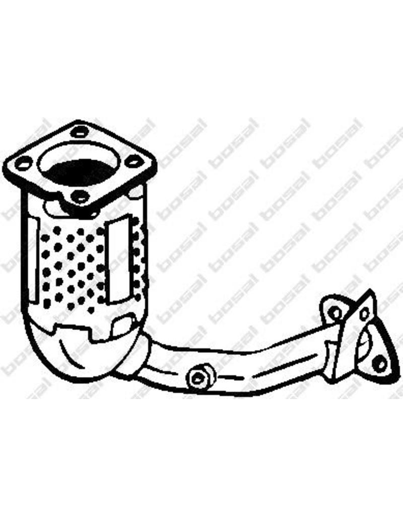 European Exhaust and Catalyst Katalysator Peugeot 206, 206 Cabrio 1.6 16V