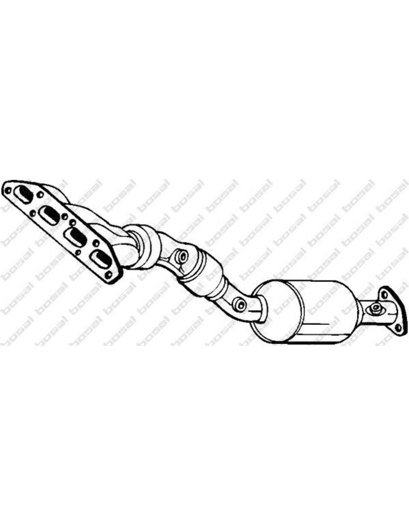 Catalyseur + Kit De Montage Pour MINI R50 R53 COOPER S/ONE (2001-2006) - Neuf