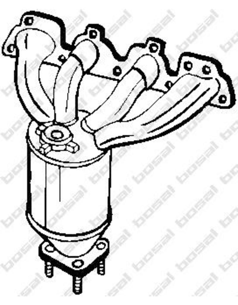EEC Katalysator Opel Astra, Corsa C, Zafira, Meriva 1.4, 1.6